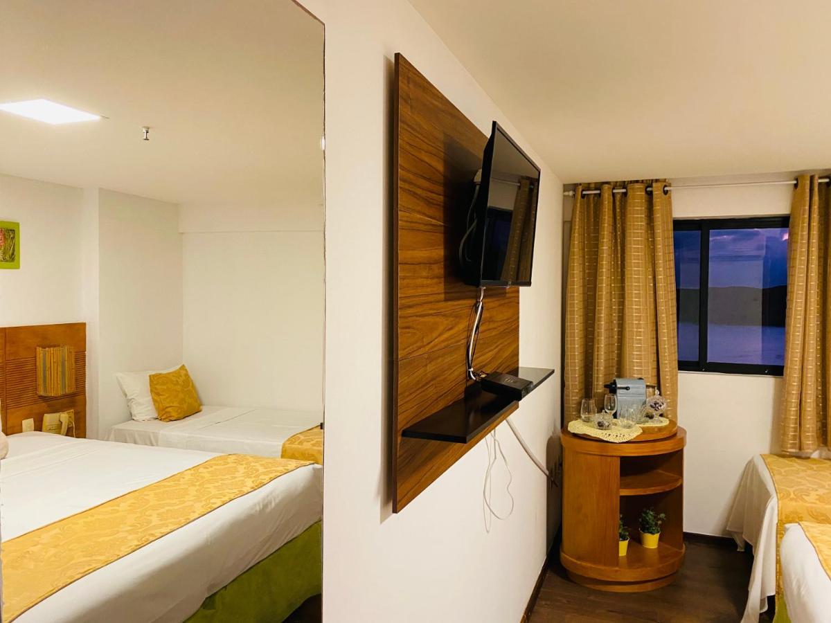 Suites Natal Plaza 4 Estrelas - Vista Mar - Ponta Negra Екстер'єр фото